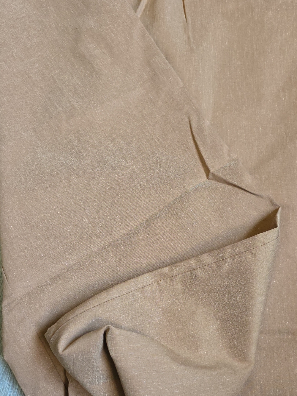 OGL Wide Leg Drawstring Pants — Brown - Picture 16 of 16